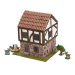 Set constructie caramizi Wise Elk - Casa fermei, 590 piese reutilizabile