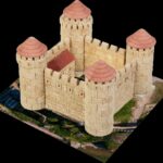 Set constructie caramizi Wise Elk - Castelul Otoman, 1000 piese
