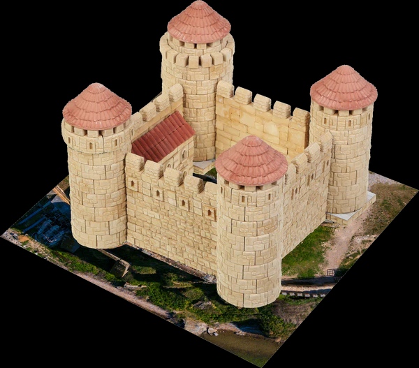 Set constructie caramizi Wise Elk - Castelul Otoman, 1000 piese