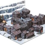 Set constructie caramizi Wise Elk - Castelul Negru, 4300 piese reutilizabile