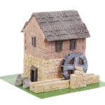 Set constructie caramizi Wise Elk - Moara de apa, 390 piese reutilizabile