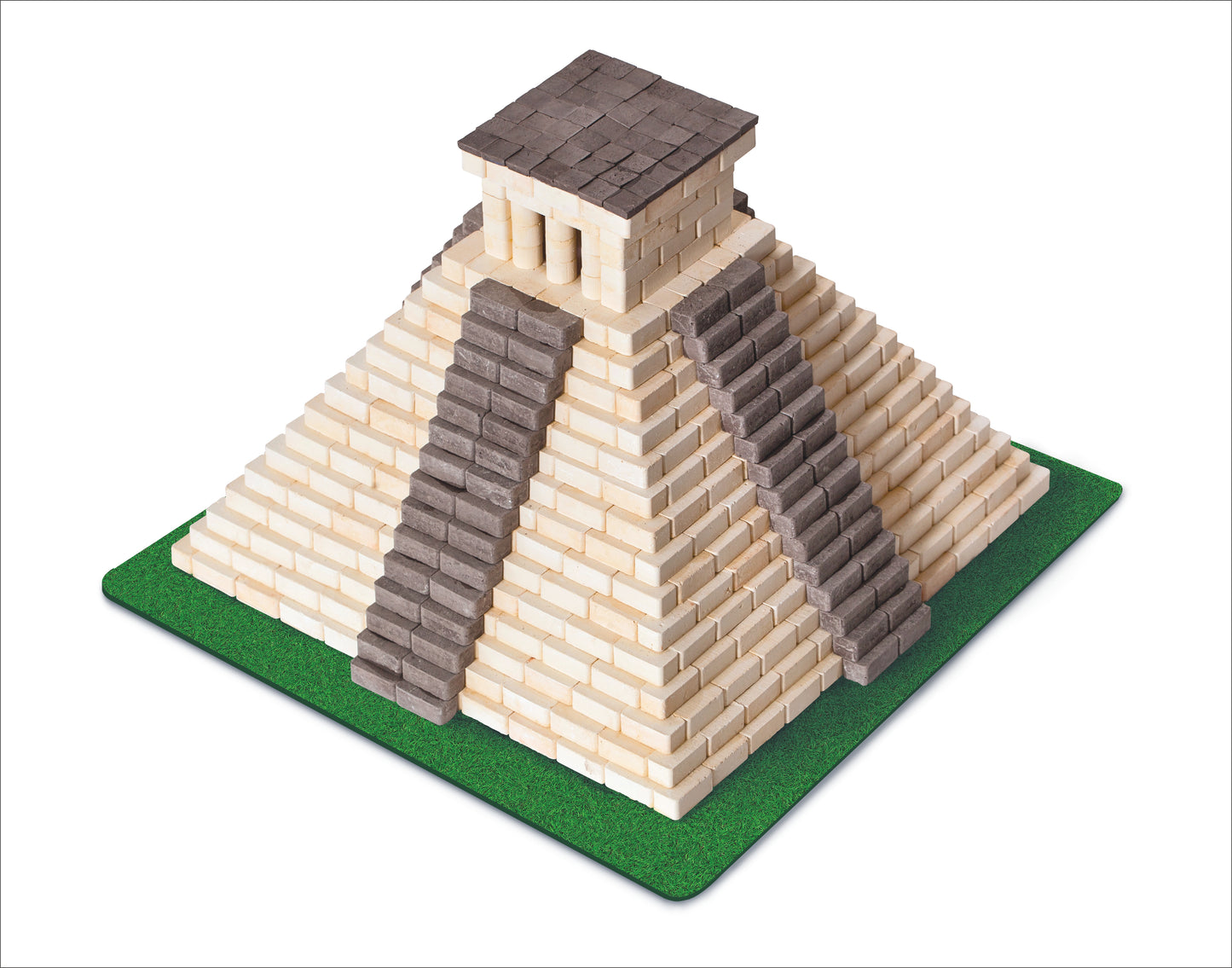 Set constructie caramizi Wise Elk - Piramida Mayasa, 750 piese reutilizabile