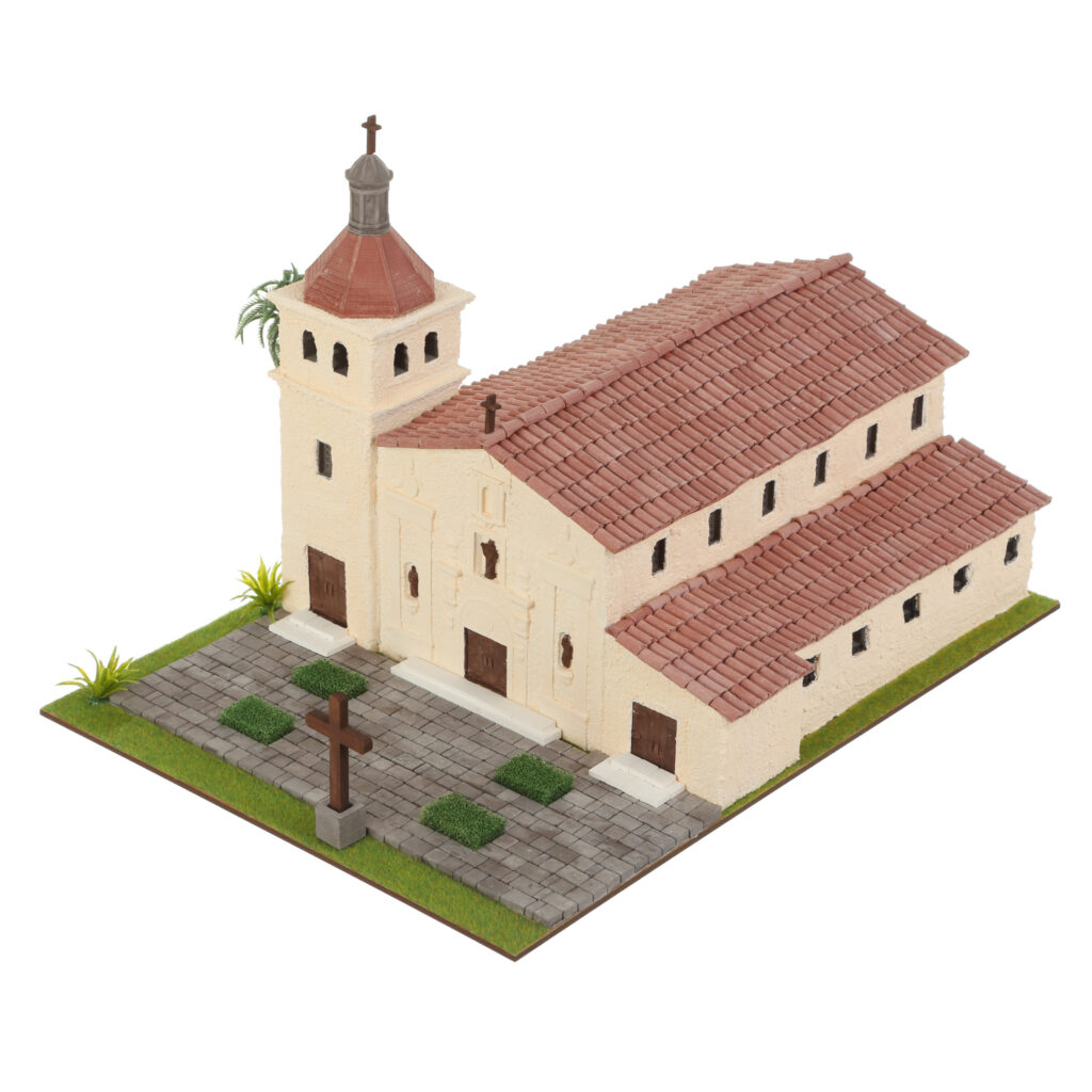 Set constructie caramizi Wise Elk - Misiunea Santa Clara de Asis, 1255 piese reutilizabile