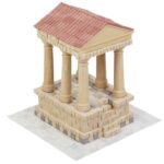 Set constructie caramizi Wise Elk - Templul roman, 390 piese reutilizabile