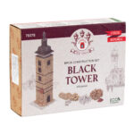 Set constructie caramizi Wise Elk - Turnul  Negru, 430 piese reutilizabile