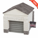 Garaj auto – set construcție, 360 mini-cărămizi