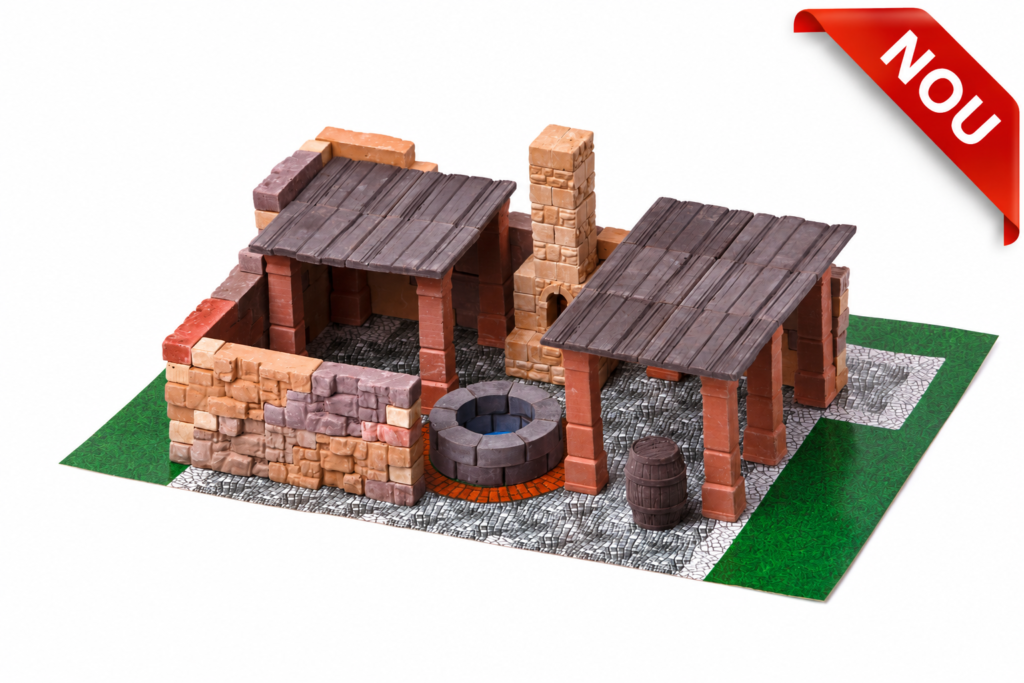 Atelierul fierarului – set de construit din mini-cărămizi