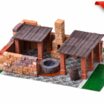 Atelierul fierarului – set de construit din mini-cărămizi, 150 piese