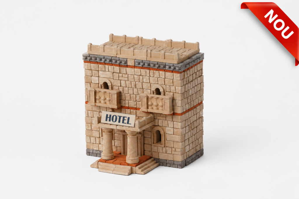 Hotel – set de construit din mini-cărămizi